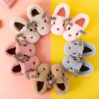 

Toddler Infant Kids Baby Cute Cartoon Warm Non-slip Floor Home Slippers Shoes kids children детская обувь для девочек#E25