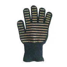 Термостойкие перчатки для приготовления пищи, выпечки, гриля, духовки, кухонные перчатки, толстые силиконовые перчатки для барбекю