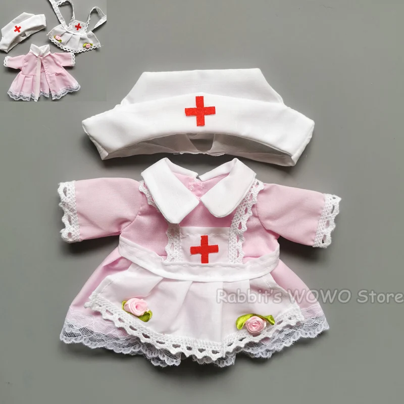 Beautiful Doll Clothes for 25cm Dolls Accessories Outfits Fit 1/6 BJD Doll Lovely Set Baby Doll Dress Headwear Christmas Gift 7