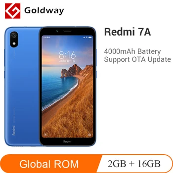 

Global ROM Xiaomi Redmi 7A 7 A 2GB 16GB Smartphone Snapdargon 439 Octa core 5.45" 4000mAh 13MP Camera Mobile Phone ChinaVersion