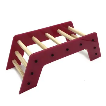 

Bird Slide Training Acrylic Arch Bridge Stair Crawling Ladder Parrot Climbing B0KC