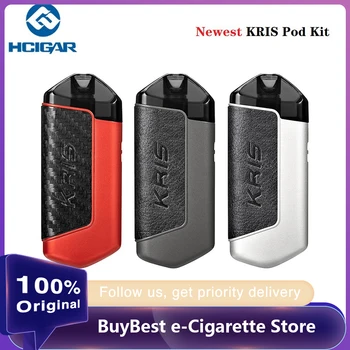 

NEW Original Hcigar KRIS Pod Kit 650mAh Battery & 2ml Pod Cartridge E-cigarette Pod System Kit Vs Vinci X / Drag nano / Air plus