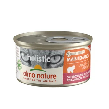 

Almo nature canned food for cats with Ham holistic cat wet maintenance 0,085 kg x 24 PCs