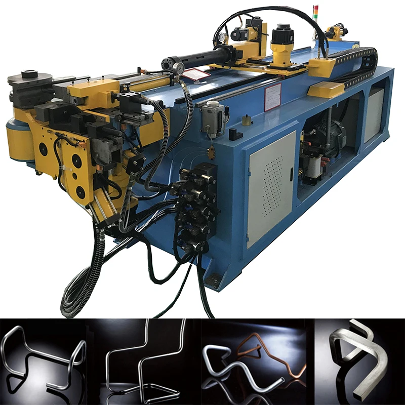

Pipe bending machine cnc mandrel bending machine DW50CNC metal stainless steel copper pipe tube bender machine automatic