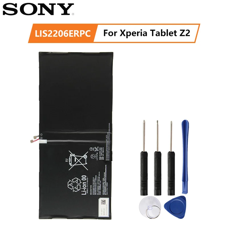 Оригинальный аккумулятор SONY LIS2206ERPC для Xperia Tablet Z2 SGP541CN Z3 Compact Z4 Ultra Z CE