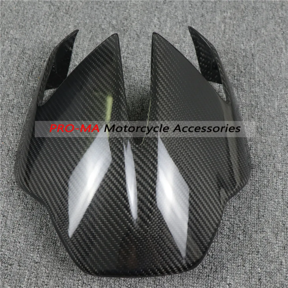 

Front Cover in Carbon Fiber for Aprilia Dorsoduro 750, 900 Twill gloossy weave