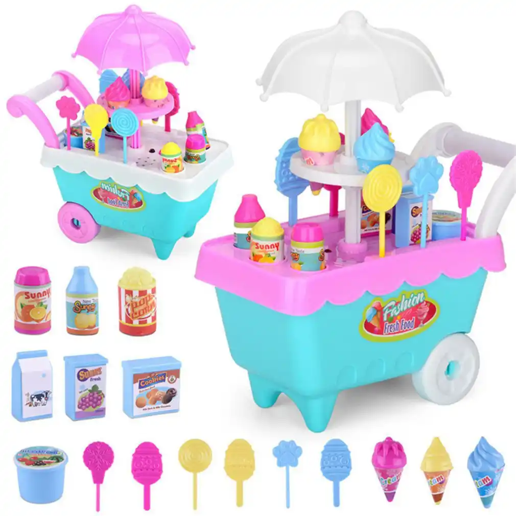 carrito de helados para niños