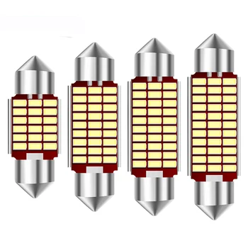 

1pcs C5W LED Car Interior Light Canbus Festoon 31mm 36mm 39mm 42mm LED Bulbs 6000K White Dome Reading Light Auto Lamp 12V