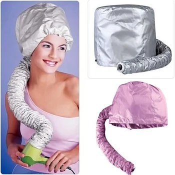 

Hairdres Hair Perm Hair Dryer Nursing Caps Dye Hairs Modelling Warm Air Drying Treatment Cap Home Safer Than Electric Easy Use
