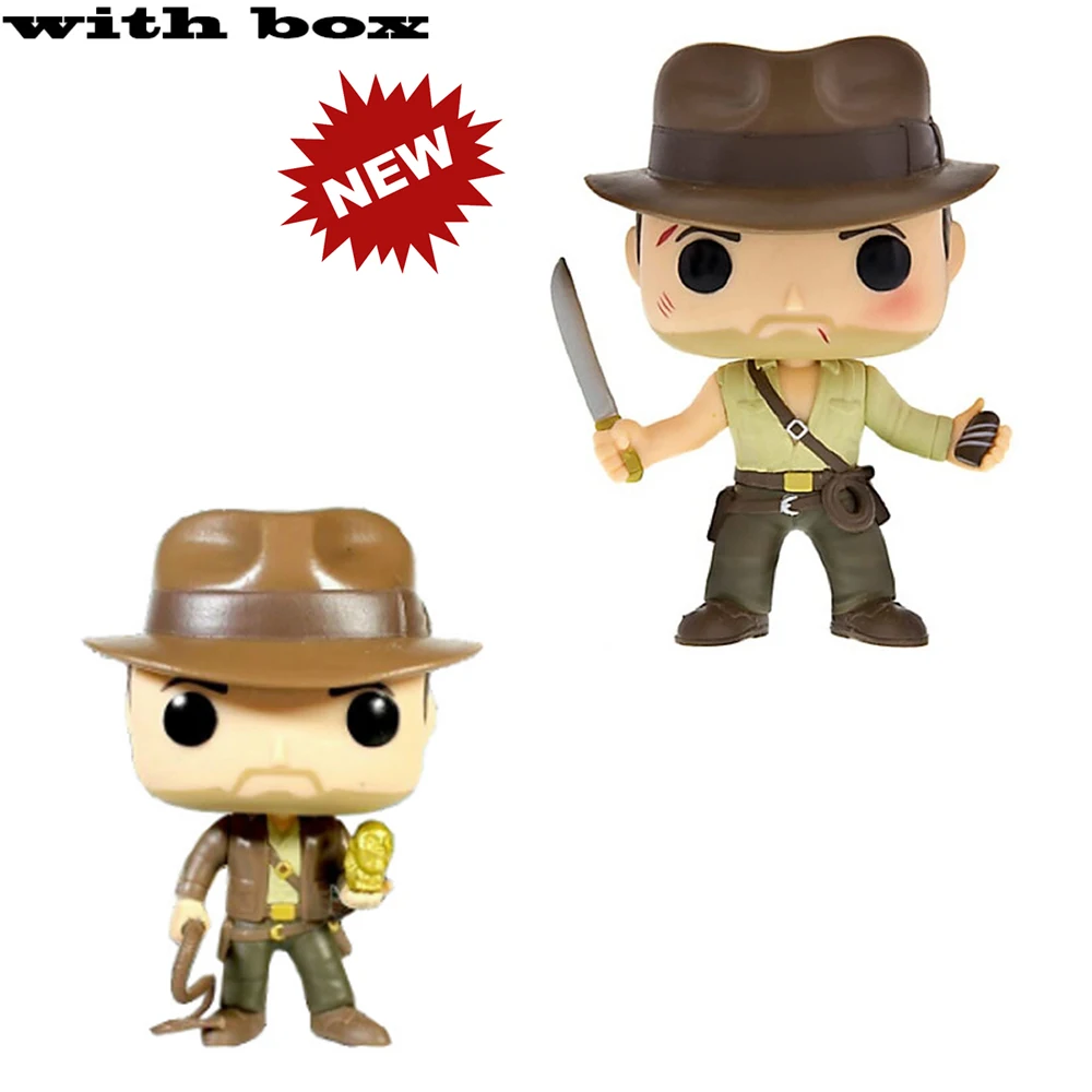 #199 #200 Indiana Jones with box Vinyl Action Figures brinquedos Collection Model Toys for Children gift|Action & Toy Figures| - AliExpress