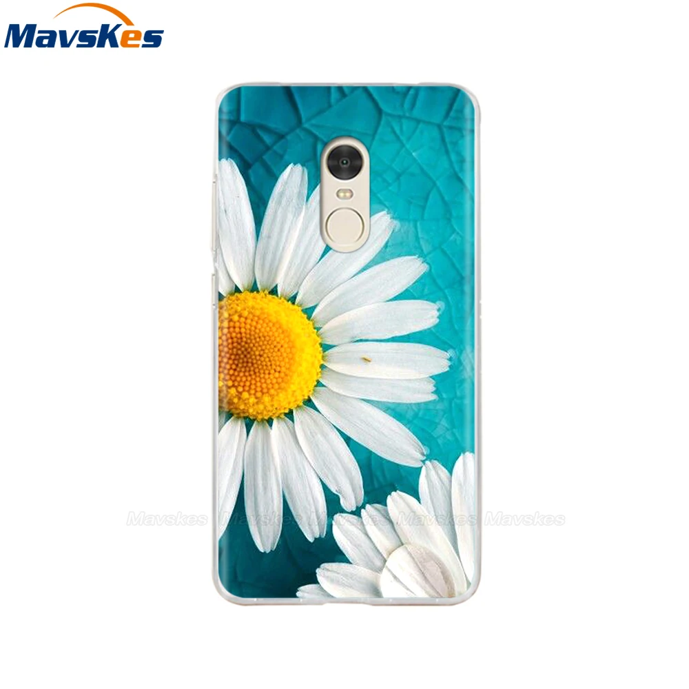 Dành Cho Xiaomi Redmi Note 4 Ốp Lưng TPU Mềm Dẻo Silicone Cho Xiaomi Redmi Note 4X Bao Da Động Vật Dễ Thương Họa Tiết Hoa Cho redmi Note 4X Coque best flip cover for xiaomi Cases For Xiaomi