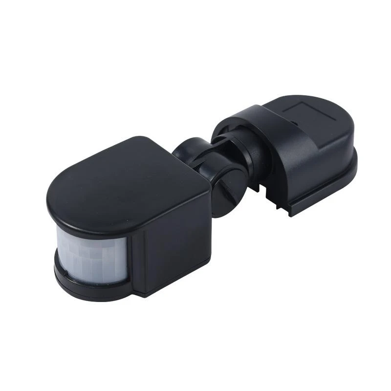 110-240V Portable Sensor Switch Plastic Detector Outdoor 180 degree Detection Motion Sensor blk/white motorcycle anti theft