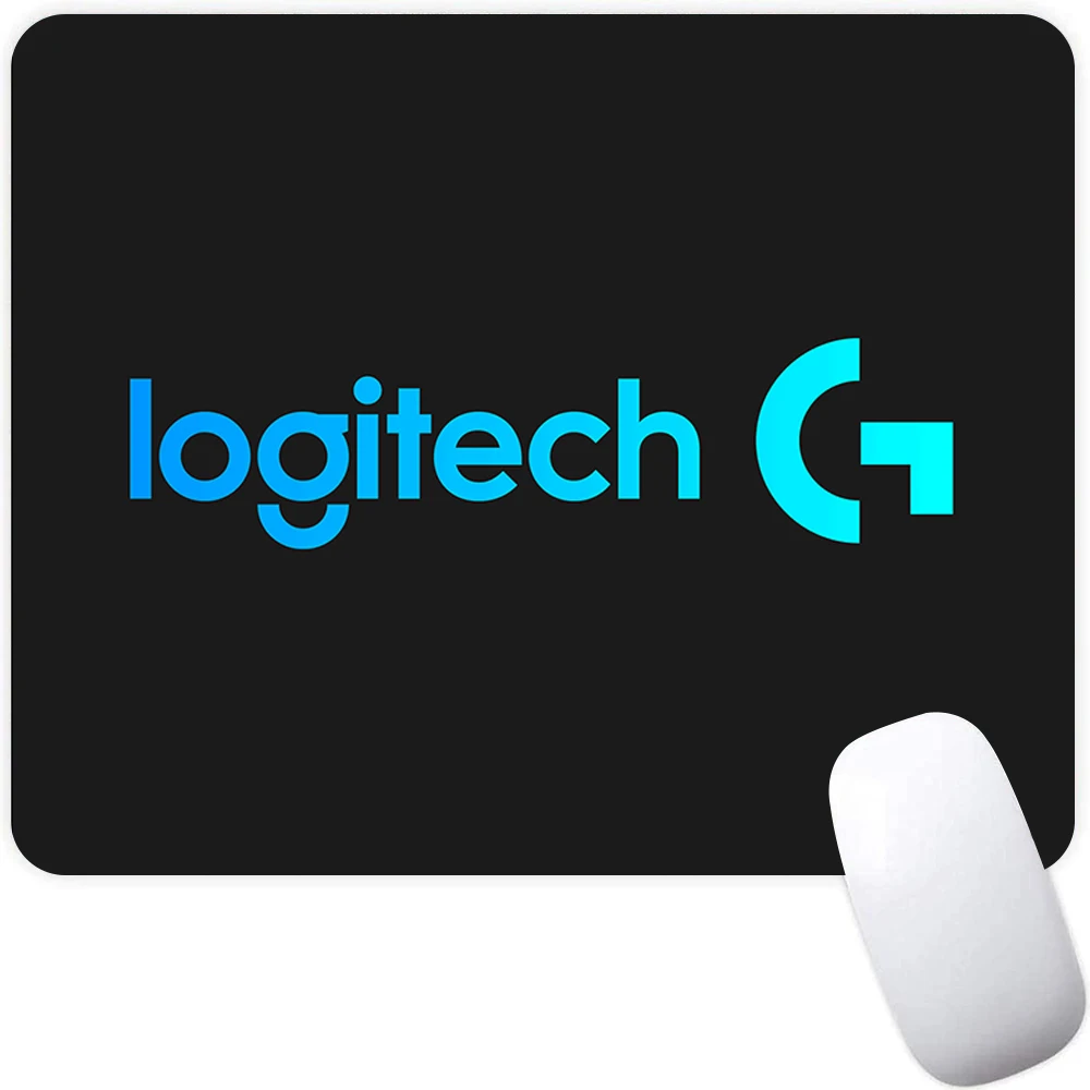 로지텍 소형 게임용 마우스 패드 컴퓨터 오피스 마우스 패드 PC 게이머 마우스 매트 노트북 Mausepad 마우스 카펫 키보드 매트 데스크 패드 