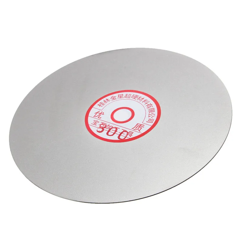 4pcs 6 Inch 600/800/1200/3000 Grit Flat Lap Wheel Lapping Grinding Disc