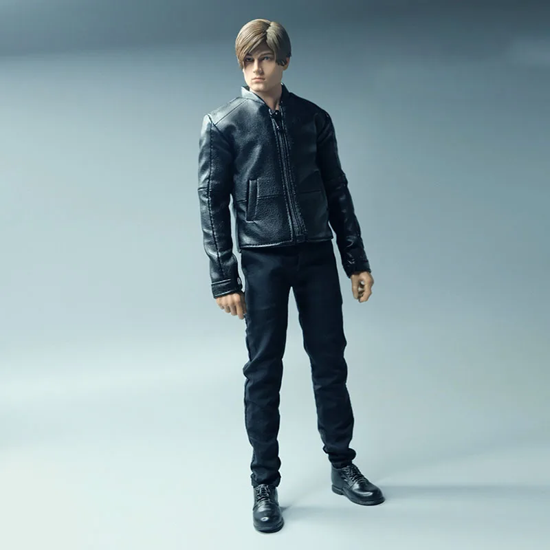 【only coat model】1/6th Leather jacket Model For 12" Male Action 