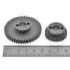 For Brother LBH 814 Button Hole Sewing Machine Gears ,This Price =1set,Size Is 42*34MM Gear 2