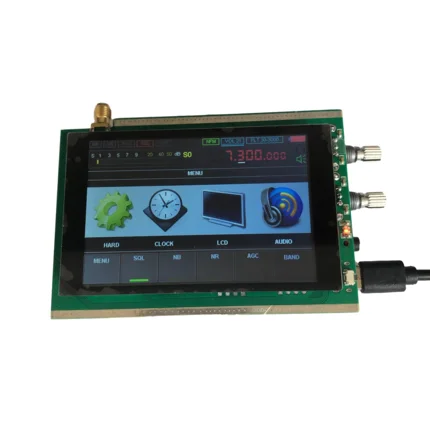 Радиоприемник Malahit DSP SDR 50 кГц 200 МГц для малогахита + сенсорный ЖК дисплей 3 5 дюйма