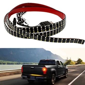 

49 Inch Light Strip 3 Colors Sequential Tailgate Bar Brake Turn Signal