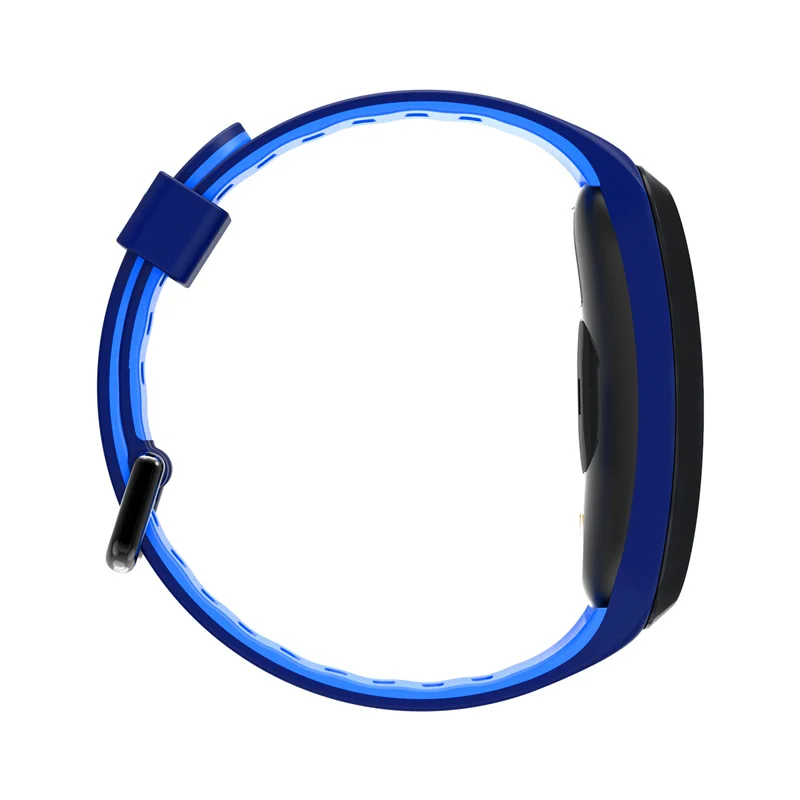 F4 смарт-браслет Bluetooth цветной экран кровяное давление кислородный монитор сердечного ритма Смарт-браслет для IOS Android - Цвет: blue