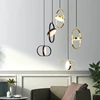 Modern Led Pendant Lights Fixture Bedroom Kitchen Dining Room Hanging Lamps Luminaire Suspension Gold Home Decoration Lighting ► Photo 3/6