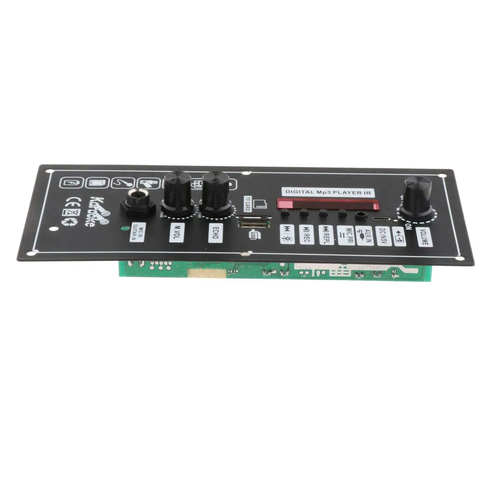 MP3 Amplifier Board 30W Rated 120W Peak USB Digital Display Support MP3 FM TF AV Car Music Accs Lossless Module audio amplifier board