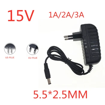 

AC/DC Adapter DC 15V 1A 2A 3A AC 100-240V Converter Adapter Power 15 V Volt Charger Power Supply EU US Plug 15V 3A