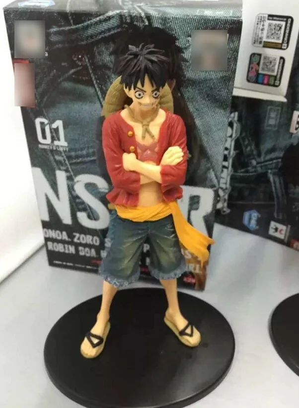 

Very Fun One Piece Garage Kit 4 Generation Cowboy Luffy Garage Kit Assemblage Luffy Jeans Boxed