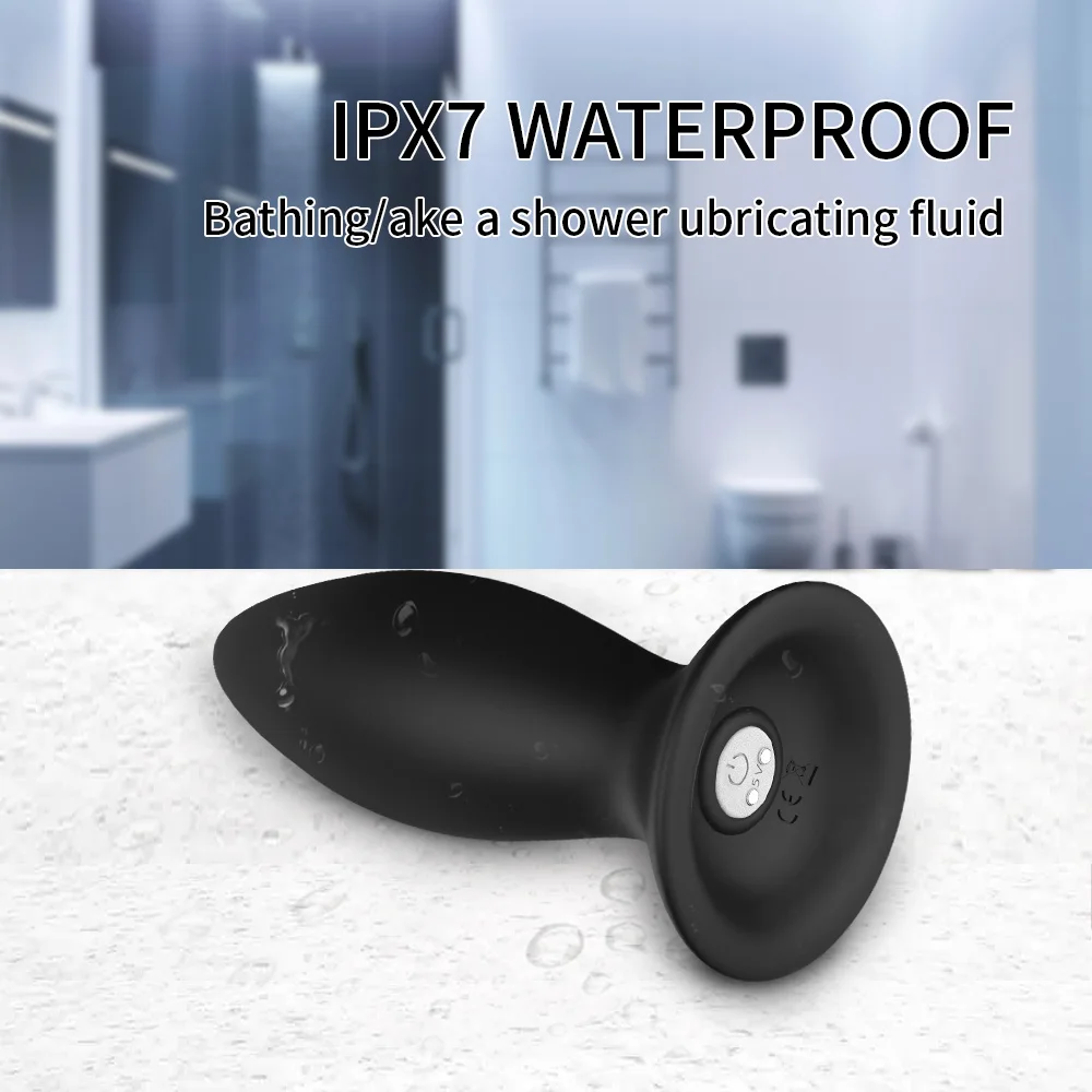 9 Modes Remote Control Butt Plug Anal Vibrator