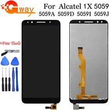 Ensemble écran tactile LCD, pour Alcatel 1X 5059A 5059D 5059I 5059J 5059T 5059X 5059Y OT5059=