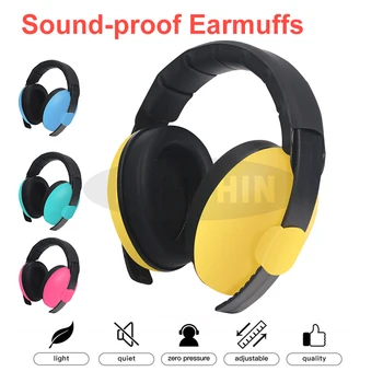 

Children Ear Defenders Noise Proof Baby Earmuffs Protection Baby Anti-Noise Comfortable Durable Headphone For Sleep Learning