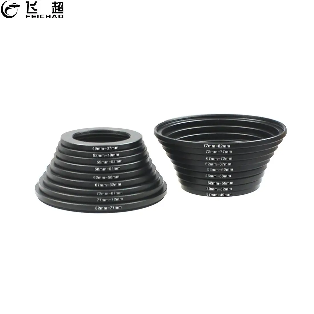 

Metal Step Up Down Ring Lens Adapter Filter Set 37-49-52-55-58-62-67-72-77-82mm for Canon Nikon SONY DSLR Camera CPL UV ND