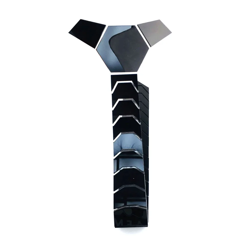 Fashion Glossy Black Men Skinny Necktie Slim Designer Brand Luxury Wedding Ties Accessory Groom Formal Suit GEOMETIE|Мужские галстуки