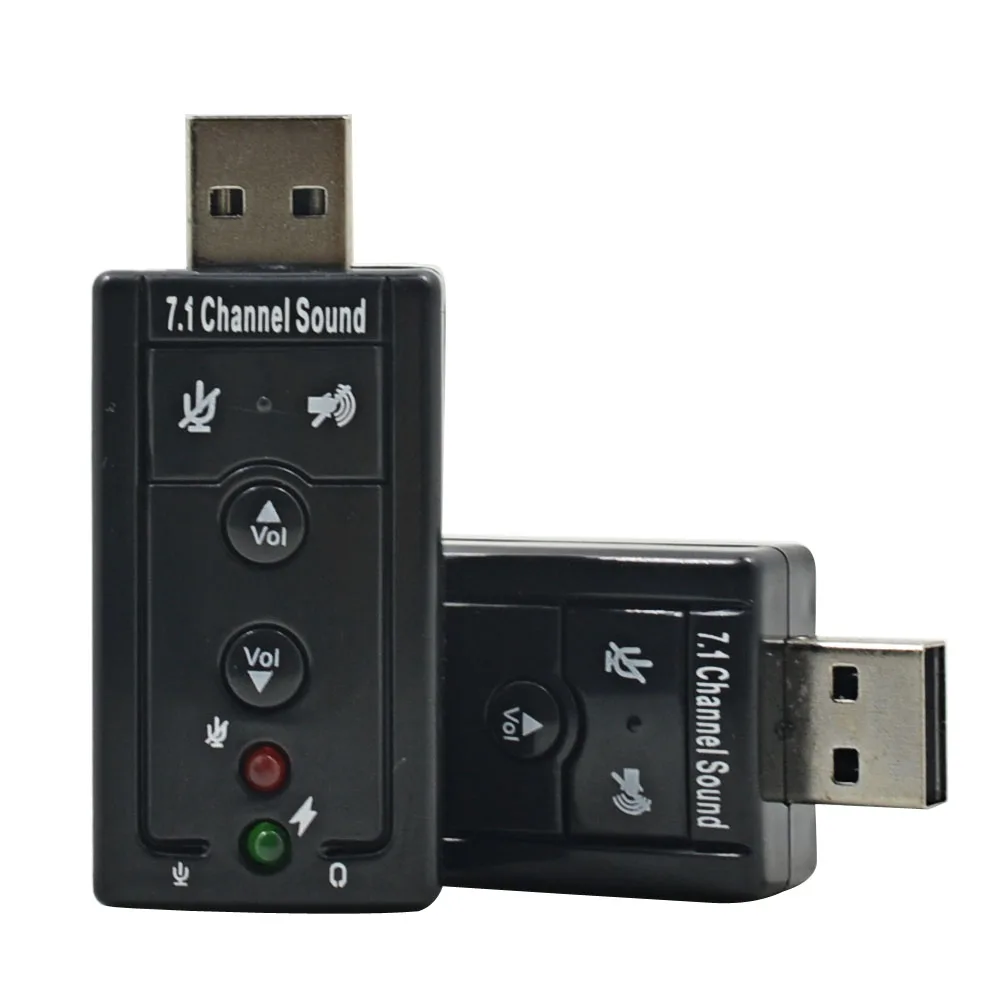 Профессиональная звуковая карта TISHRIC с USB 7 1 каналов звуковой микрофон гарнитура