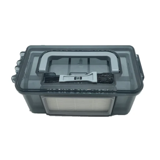 Dust Box HEPA Filter for Vileda VR 302 Robotic Vacuum Cleaner Spare Part Vileda  VR302|Vacuum Cleaner Parts| - AliExpress