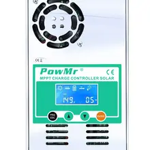 PowMr MPPT 60A контроллер солнечного заряда 12 В 24 в 36 в 48 в авто для Max 190VDC PV вход вентилируемый герметичный гель Nicd Li Доставка быстрее