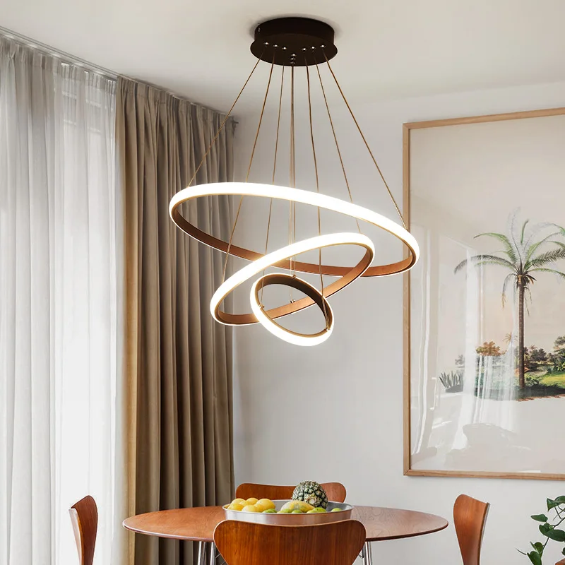  Home Modern LED Ceiling Lights For Dining Room Bedroom Kitchen Living Room White/Black/Golden/Coffe - 32992509353