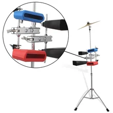 Tambor Kit de soporte de conexión soporte abrazadera de percusión tambor cencerro soporte Universal Accesorios para Instrumentos Musicales