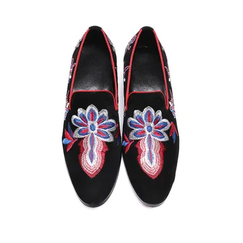 

Men Loafers Toe Loafers British Style Slip-on Pointed Metal Fashion Genuine Leather Full Grain Leather Cow Leather Rubber Solid