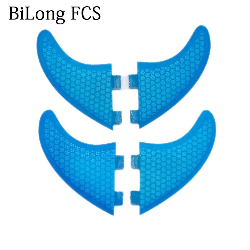 

New Quad fin Surfboard Fins 4PCS Set for FCS box G5 +G3 size fiberglass Honeycomb with carbon M +S size FCS surf Fin