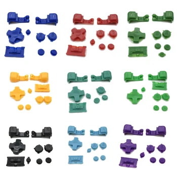 

100sets/lot For GBA SP Buttons Replacement LR AB D PAD Button Key Part for Gameboy Advance SP