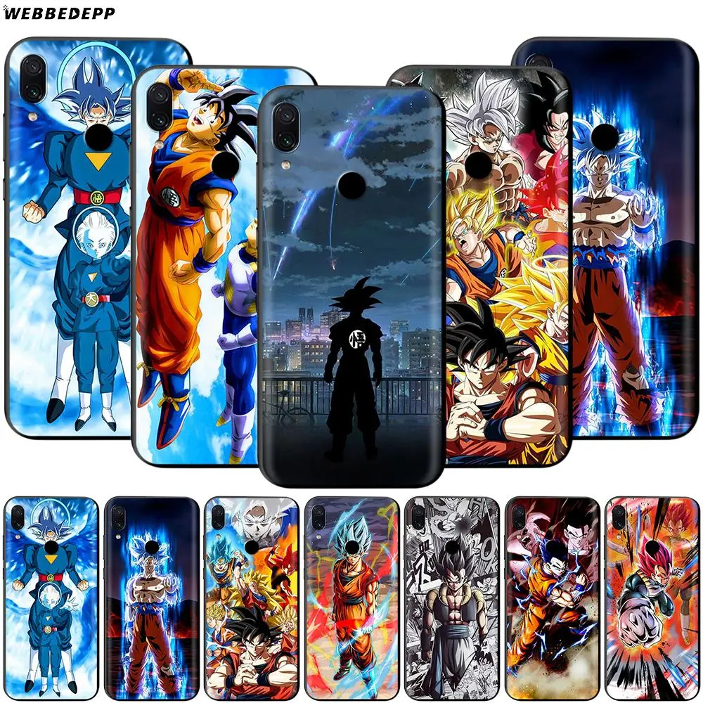 Чехол Dragon Ball Z Super DBZ Goku для Xiaomi Redmi 4A 4X5 5A 6 6A 7 7A S2 Note Go K20 Pro Plus Prime 8T