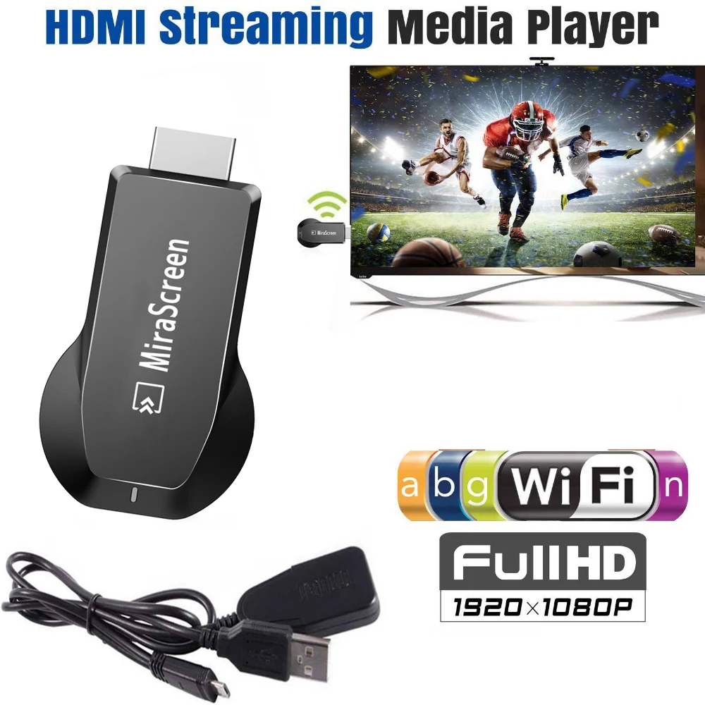 Беспроводной Wi Fi адаптер Airplay для ТВ HDTV HDMI iPhone 11 Pro X XS MAX XR 6 7 8 iOS Samsung S7 S8 S9 S10 Android|tv