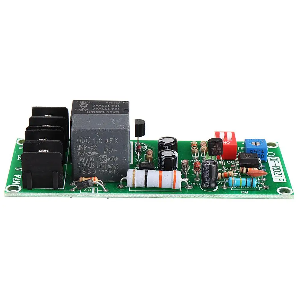 CLAITE AC 100 V-220 V RD21F модуль реле задержки питания для задержки выключения вентилятора время 0,2 S-300 min Регулируемая задержка