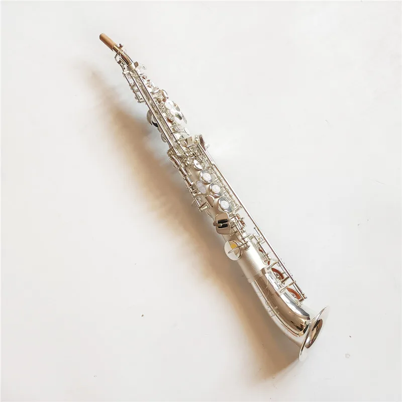 Made in Japan 875 Soprano Saxophone Reference Silvering B-flat Soprano Sax Case Mouthpiece Reeds Neck