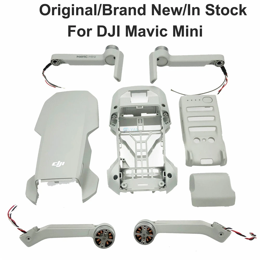 Dji Mavicミニボディシェルエンジン 上部カバー 中央フレーム 左右の腕用スクリューセット スペアパーツ Body Shell Aliexpress