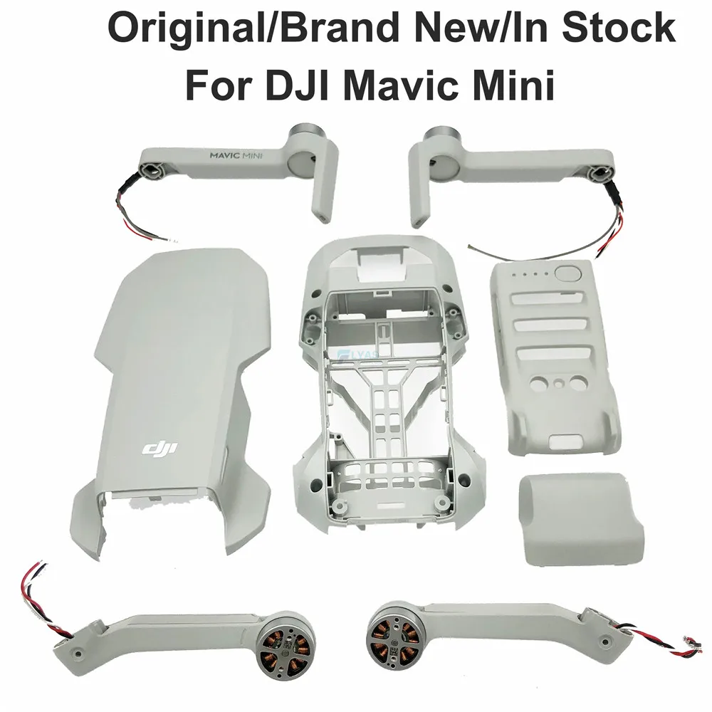 Echtes DJI Mavic Mini Körper Shell Motor Arm Oberen Boden Abdeckung Mittel Rahmen Vorne Hinten Links Rechts Arme Schraube Set ersatzteil