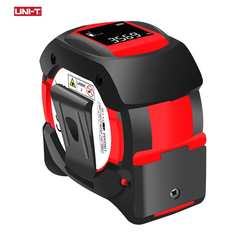UNI-T 2in1 40m Laser Tape Measure Roulette Distance Meter Rangefinder Electronic Ruler LCD Display Measuring Tool UNI-T 2in1 40m Laser Tape Measure Roulette Distance Meter Rangefinder Electronic Ruler LCD Display Measuring Tool