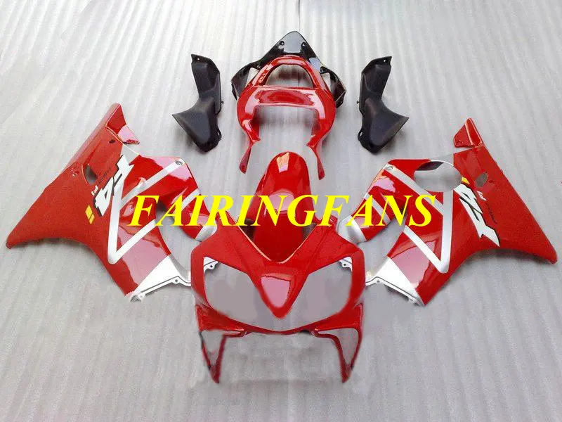 Инжекторный комплект для HONDA CBR600F4I 01 02 03 CBR600 F4I 600F4I 2001 2002 2003 Горячий красный Обтекатели Кузов+ подарки HV32