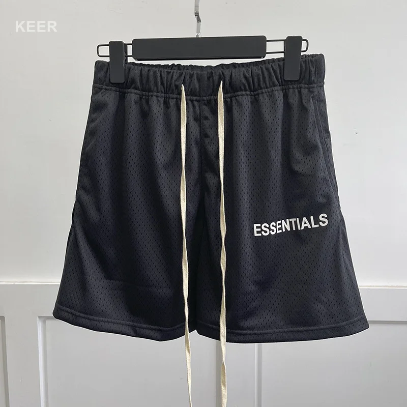 Essentials Men and Women Shorts Letter Printed Casual Sports Mesh Shorts Men's Fashion Hip-Hop Shorts casual shorts for men Casual Shorts
