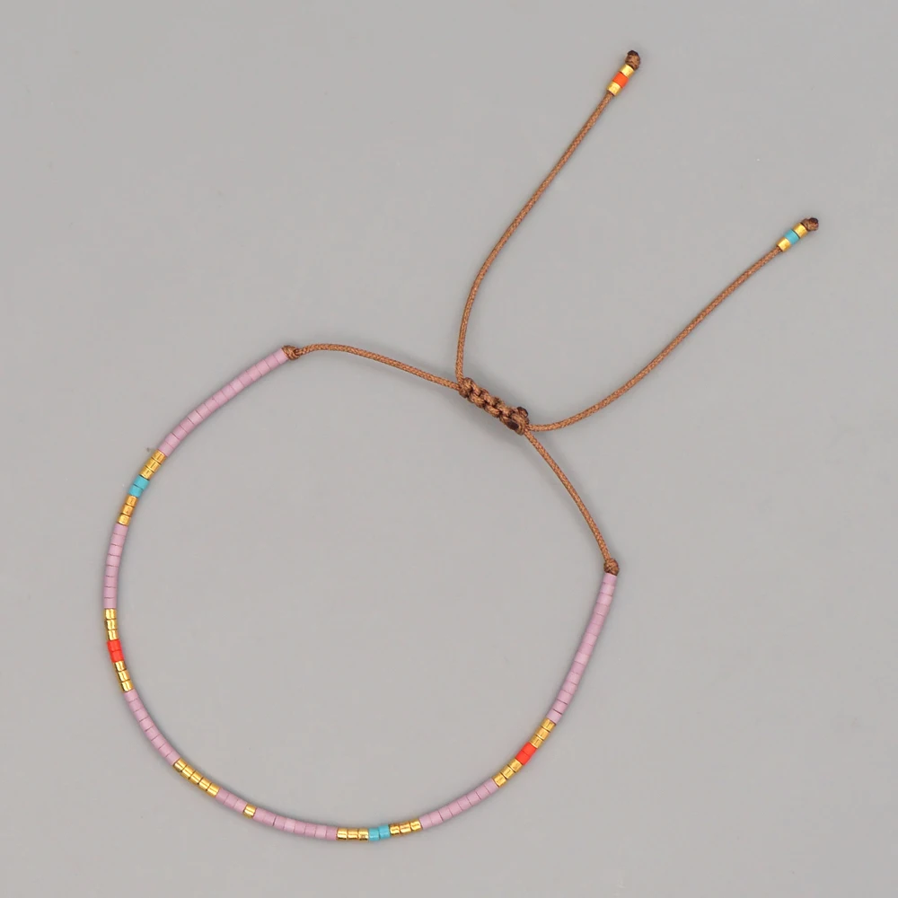Go2Boho Miyuki Beaded Bracelet for Women Delica Beads Simple